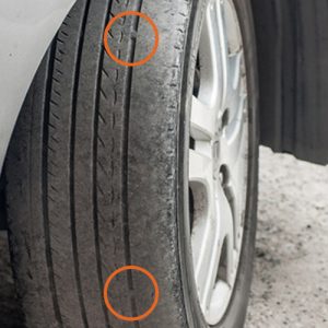 Tread Wear Indicator or Wear Bar - Nomad Oil